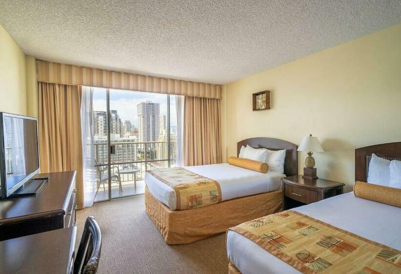 Люкс Боковой Вид на Море, Outrigger Waikiki Paradise