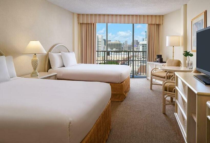 Люкс Боковой Вид на Море, Outrigger Waikiki Paradise