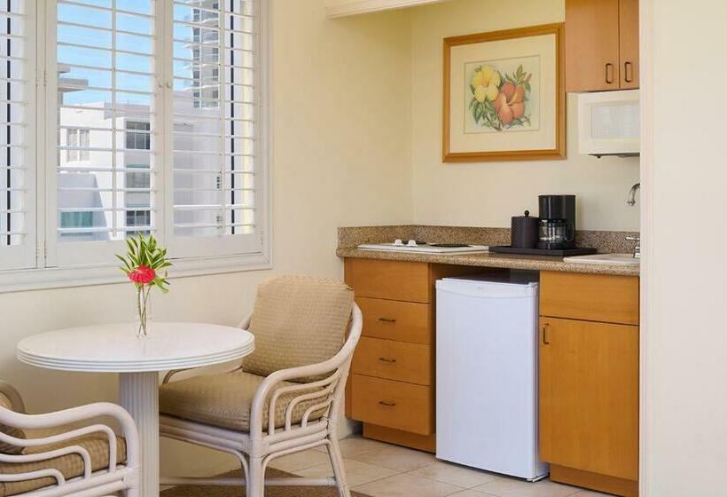 Студия Стандарт Кровать Куин, Outrigger Waikiki Paradise