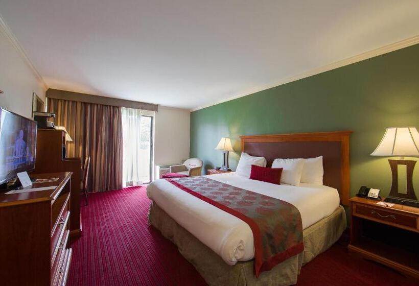 اتاق استاندارد با تخت بزرگ برای معلولان, Ramada By Wyndham Houston Intercontinental Airport East