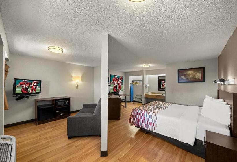 Люкс Кровать Кинг, Red Roof Inn Dallas  Dfw Airport North