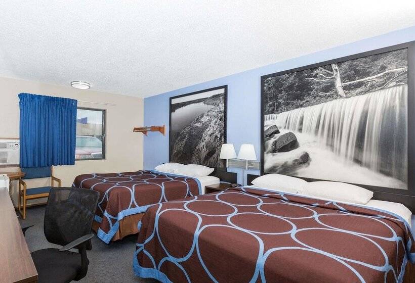 اتاق استاندارد با 2 تخت دوبل, Super 8 By Wyndham Manhattan Ks