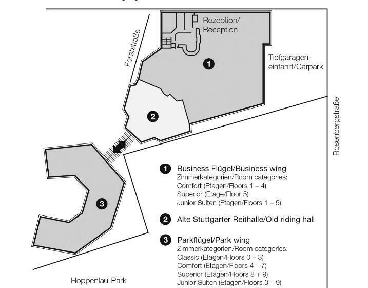 اتاق کلاسیک یک تخته, Maritim Hotel Stuttgart