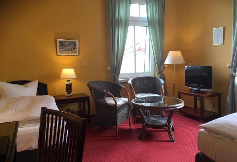 اتاق اساندارد با چشم‌انداز جانبی به دریا, Np Hotel Schweriner Hof