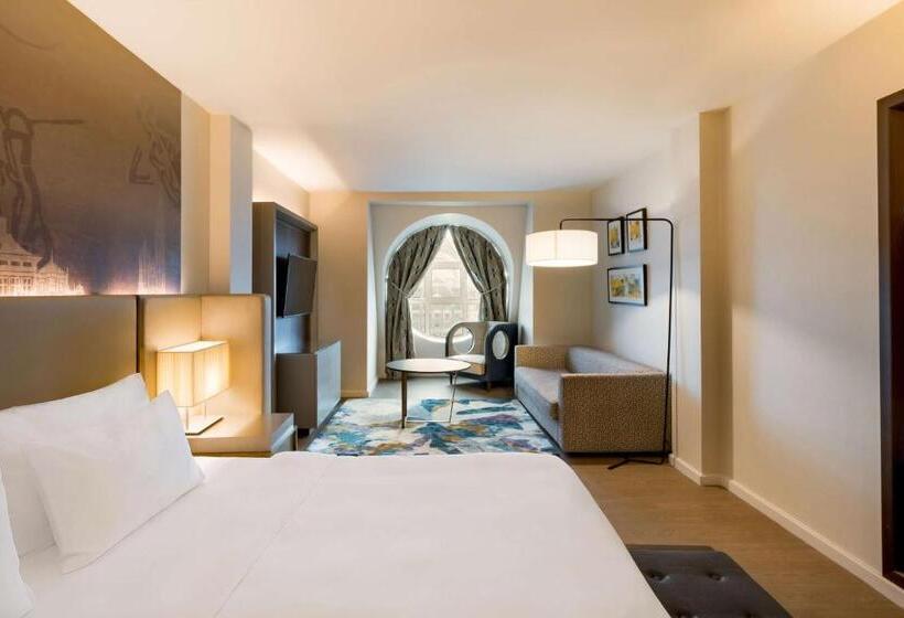 سوییت جونیور با چشم‌انداز شهر, Radisson Blu Hotel, Antwerp City Centre