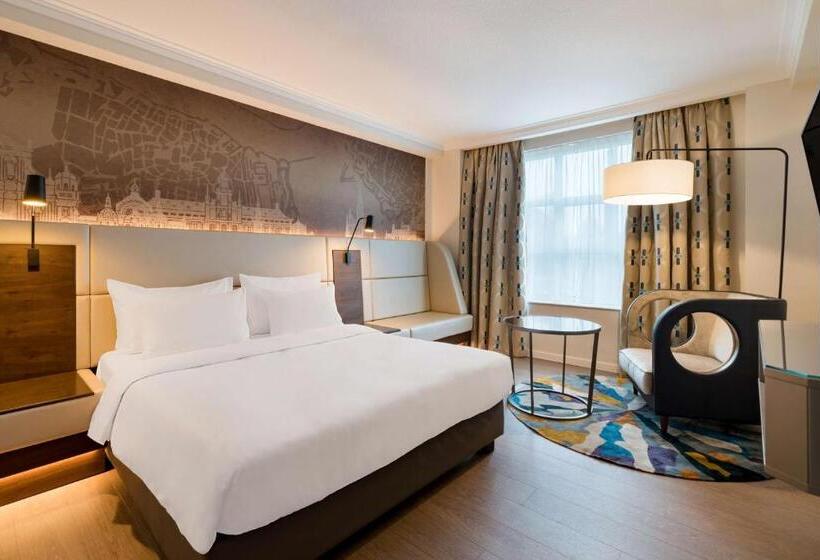 اتاق سوپریور با چشم‌انداز شهر, Radisson Blu Hotel, Antwerp City Centre