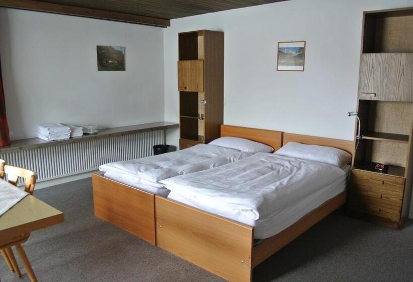 Quarto Quadruplo Estandar Banheiro Compartilhado, Sonne St. Moritz 3 Superior