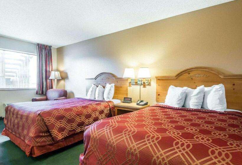 Номер Стандарт 2 Двуспальные Кровати, Econo Lodge Springfield I44