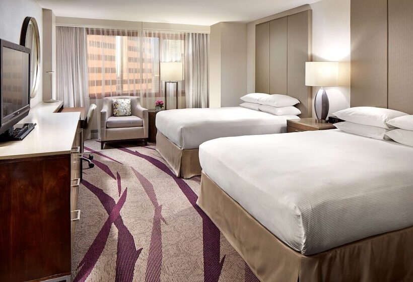 Номер Стандарт 2 Двуспальные Кровати, Hilton Long Beach