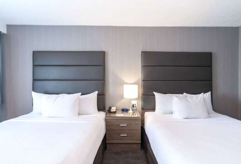 Номер Стандарт 2 Двуспальные Кровати, Sandman Hotel Edmonton West
