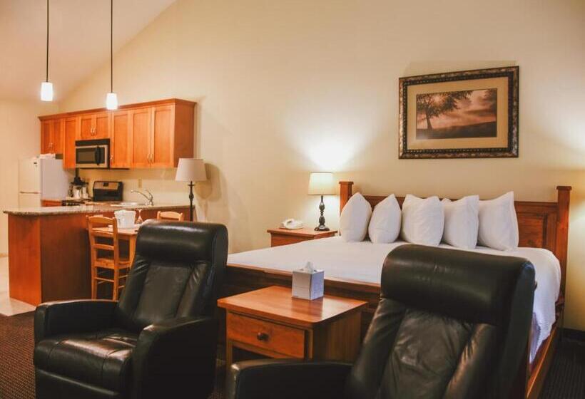 Люкс Deluxe Кровать Кинг, Stony Plain Inn & Suites