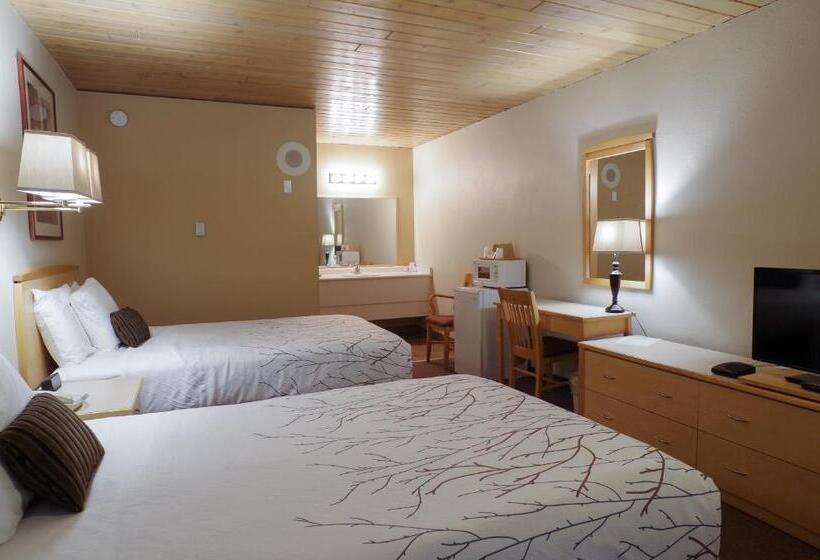 带2个双人床的标准工作室, Canadas Best Value Inn And Suites Fernie