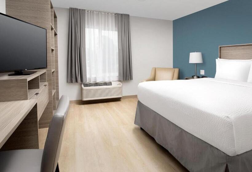 장애인을 위한 킹사이즈 침대 스탠다드 룸, Woodspring Suites Seattle Tukwila