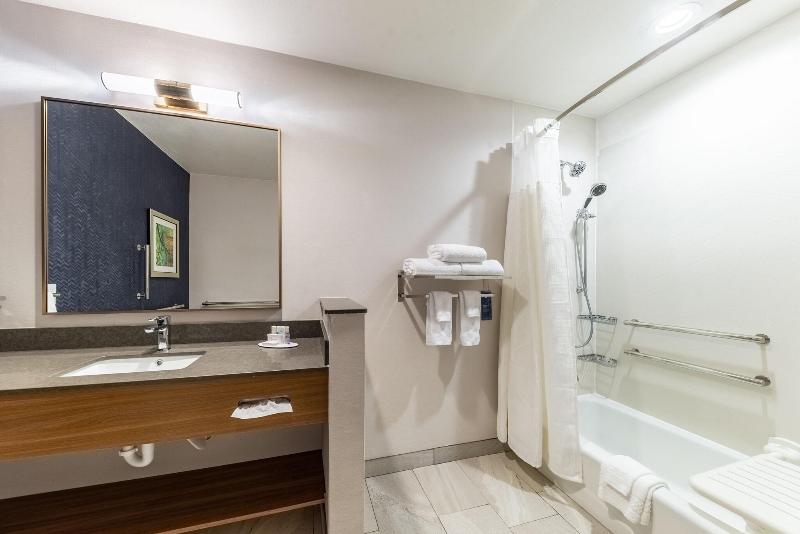 מיטת קינג בסוויטה, Fairfield Inn & Suites By Marriott Gainesville I35