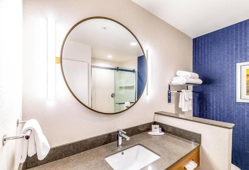 חדר סטנדרט עם מיטת קינג, Fairfield Inn & Suites By Marriott Gainesville I35