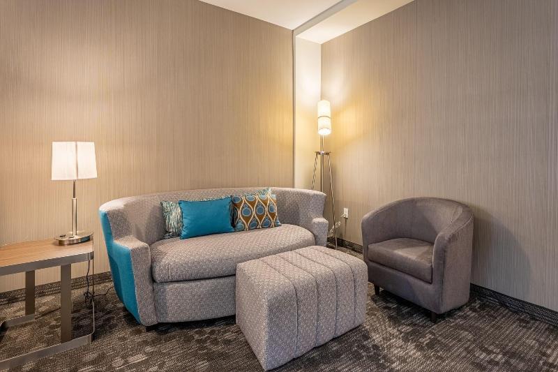 带大床的标准间, Courtyard By Marriott East Lansing Okemos
