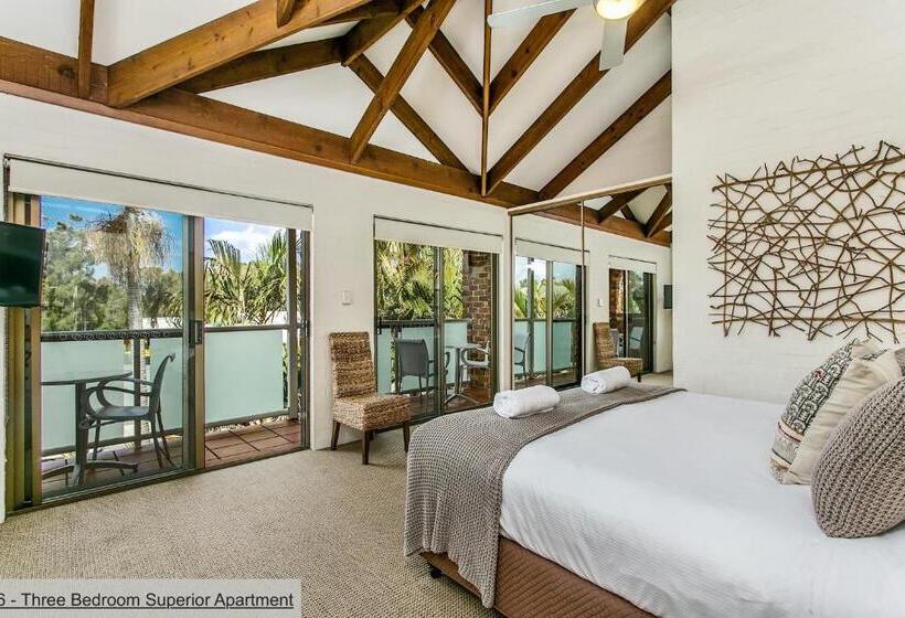 ３ベッドルームのスーペリアアパートメント, The Terraces Main Beach