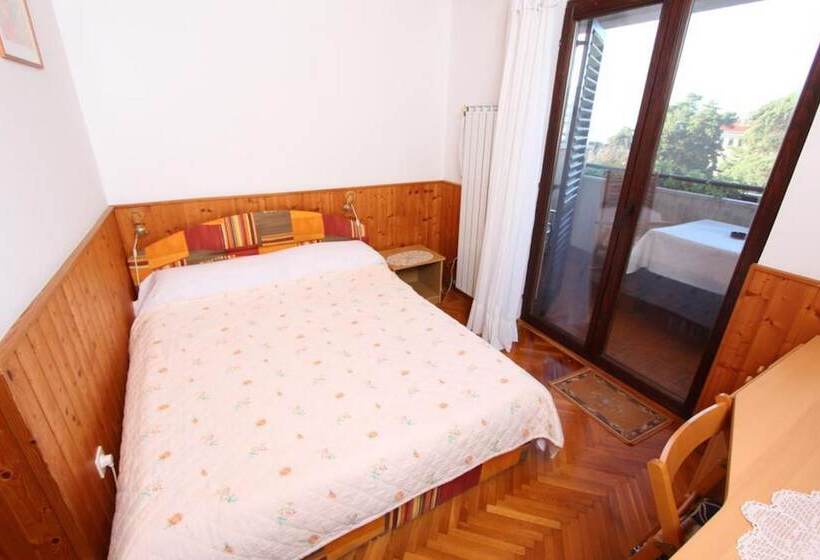 اتاق استاندارد با بالکن و چشم‌انداز دریا, Apartments Aurora