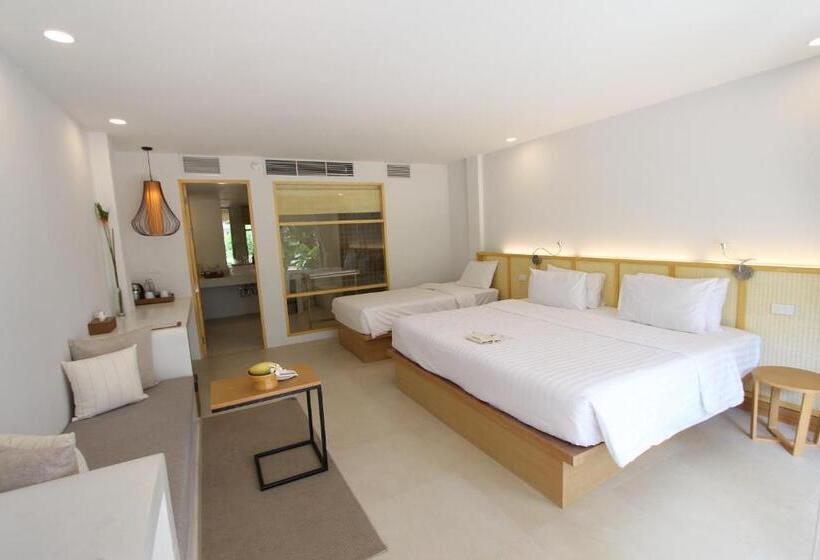اتاق لوکس سه تخته, Paradise Beach Resort, Koh Samui   Sha Extra Plus