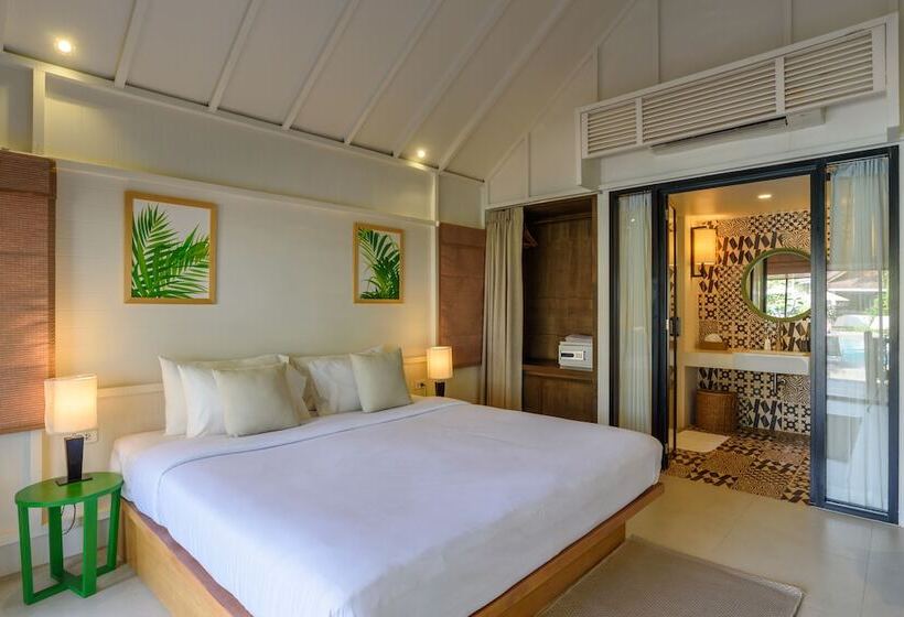ویلای 1 خوابه با چشم‌انداز باغ, Paradise Beach Resort, Koh Samui   Sha Extra Plus