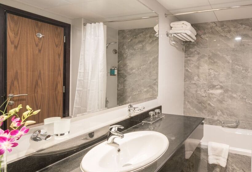 Chambre Deluxe, Hawthorn Extended Stay By Wyndham Abu Dhabi City Center