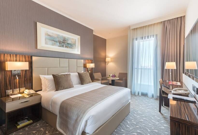 Chambre Deluxe, Hawthorn Extended Stay By Wyndham Abu Dhabi City Center