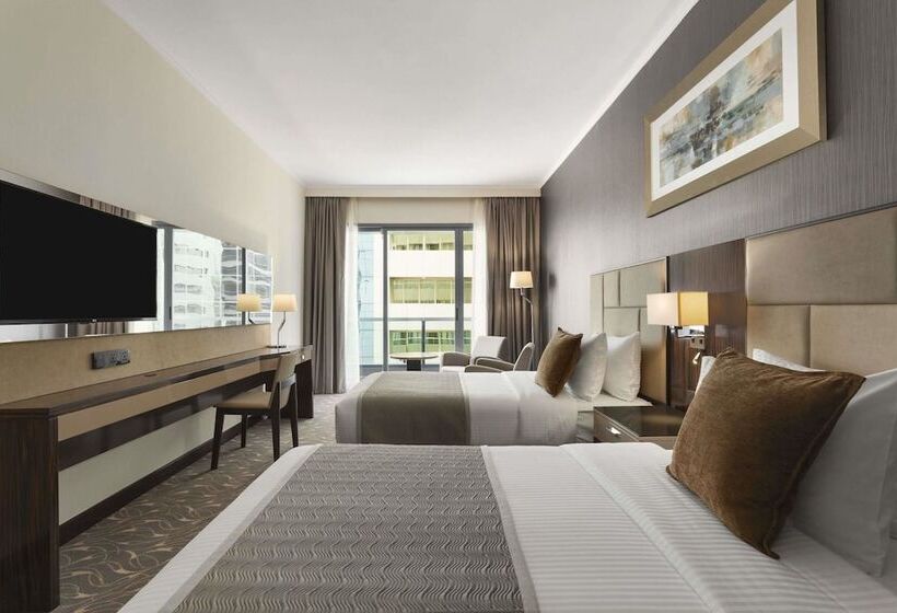 Chambre Deluxe Vue Ville, Hawthorn Extended Stay By Wyndham Abu Dhabi City Center