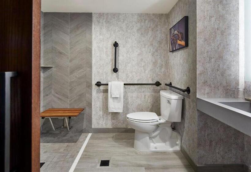 Номер Стандарт Кровать Кинг Адаптированный для Инвалидов, Renaissance Mobile Riverview Plaza