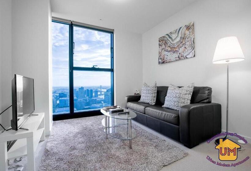 آپارتمان 1 خوابه, Aussie Escape Apartments Skyline Collins Tower