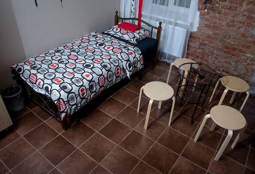 Quarto Quádruplo Estandar, Kino Hostel On Viborgskaya