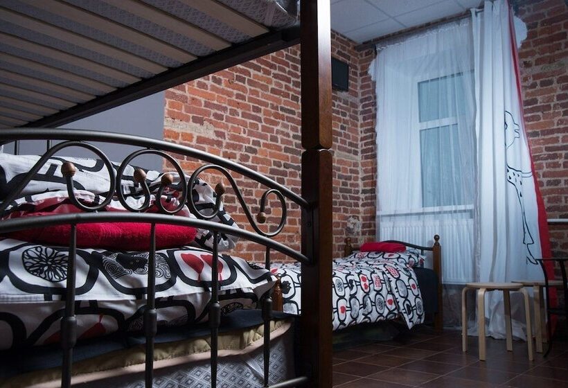 Quarto Quádruplo Estandar, Kino Hostel On Viborgskaya