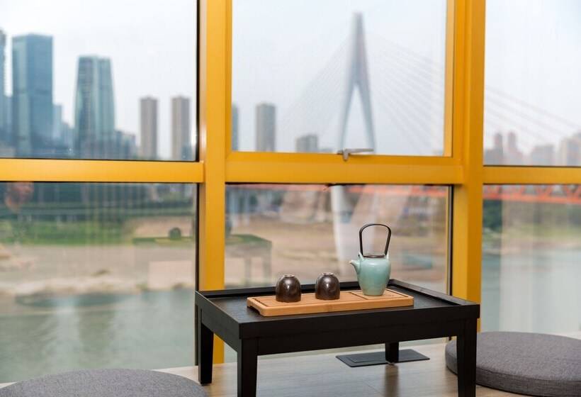 اتاق استاندارد با چشم‌انداز, Atour Hotel Chongqing Hongyadong Riverview