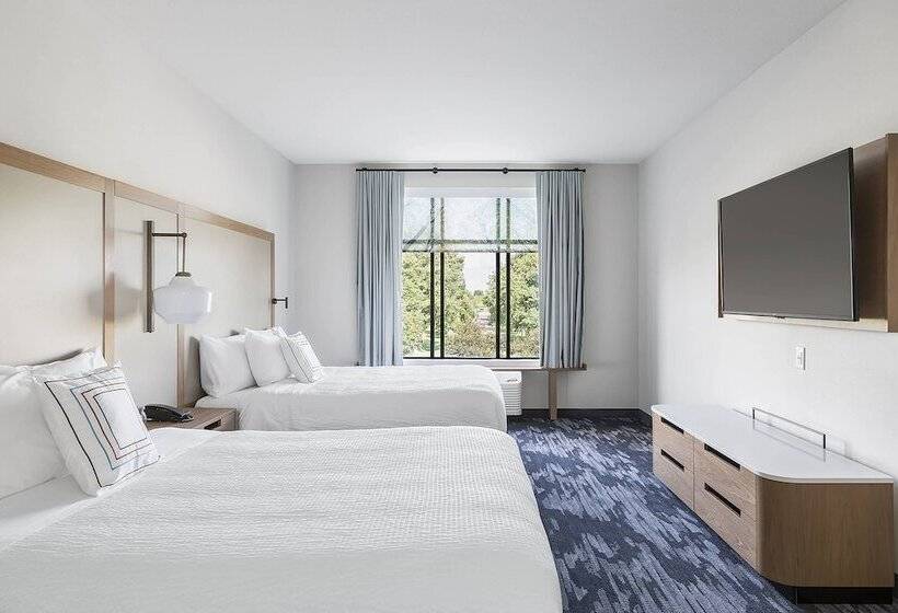 Номер Стандарт 2 Двуспальные Кровати, Fairfield Inn & Suites By Marriott Minneapolis North/blaine