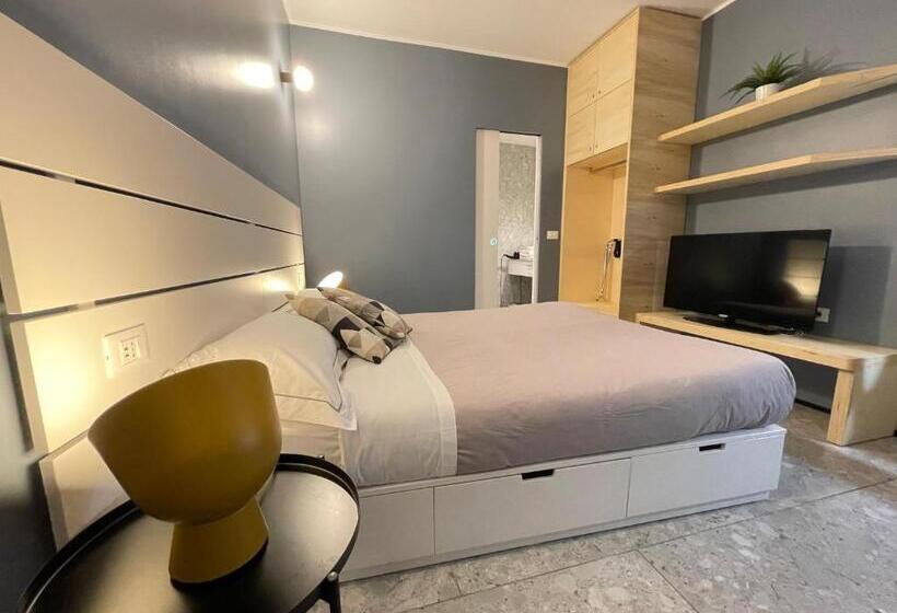 带大床的标准间, Torino48 Guesthouse