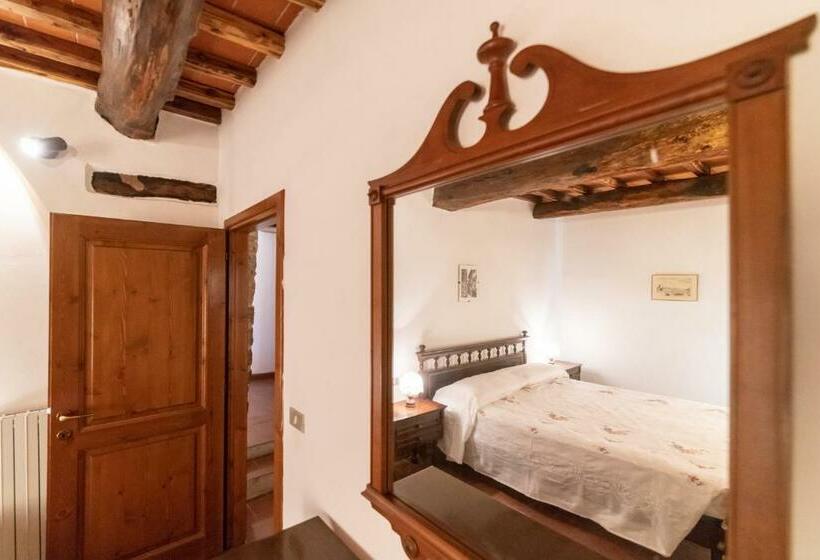 带1个卧室带花园景观的公寓, Fattoria Di Cintoia