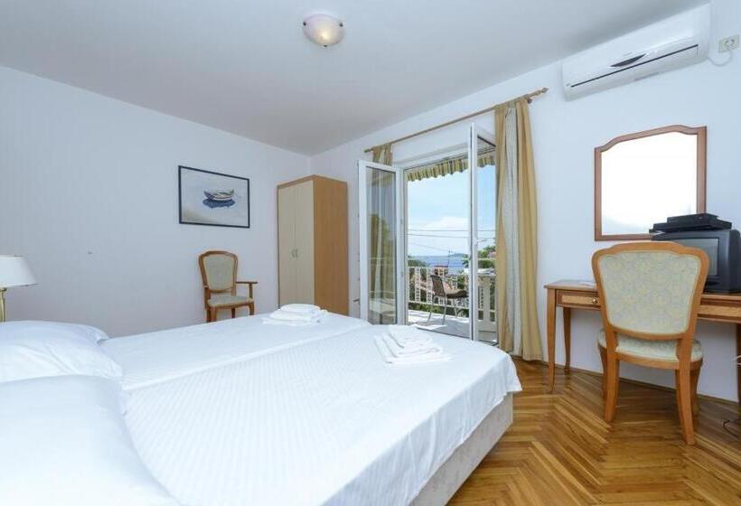 オーシャンビュースタンダードルームバルコニー付き, Apartments Botica