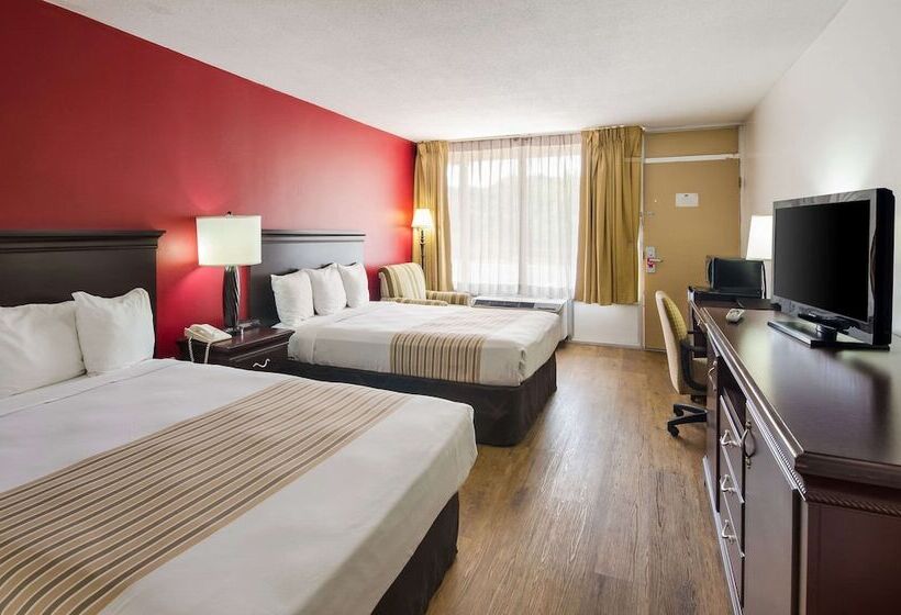 Номер Стандарт 2 Двуспальные Кровати, Econo Lodge Marion I 81