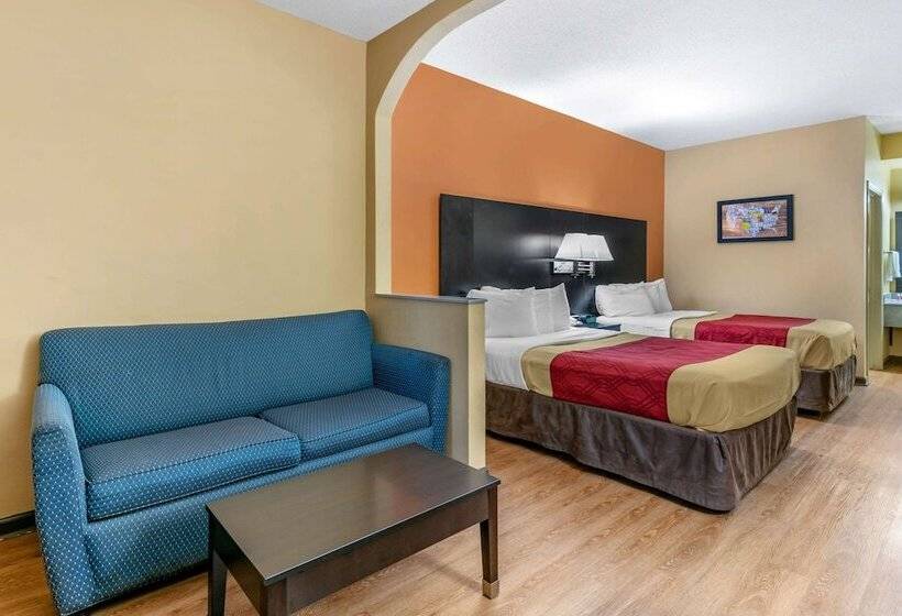 Номер Стандарт 2 Двуспальные Кровати, Econo Lodge