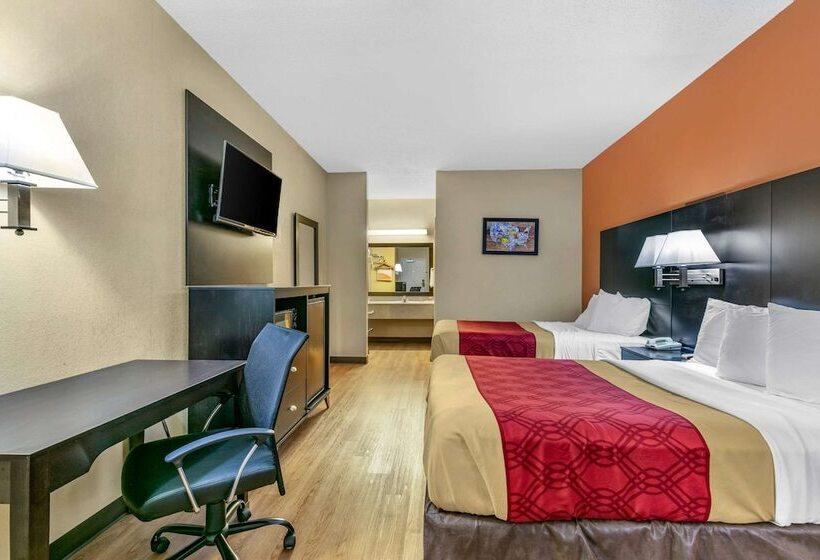 Номер Стандарт 2 Двуспальные Кровати, Econo Lodge