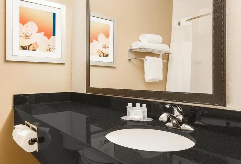 キングサイズベッドのスタンダードルーム, Fairfield Inn & Suites Houston Humble