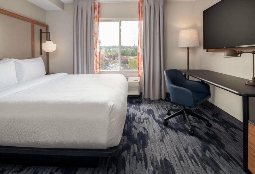 اتاق استاندارد با تخت بزرگ, Fairfield Inn Spokane Downtown