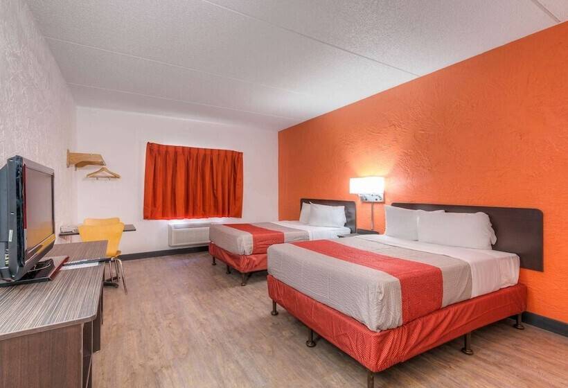 Pokój Standard 2 Łóżka Małżeńskie, Motel 6 Bridgeview, Il