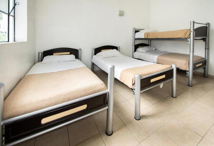 اتاق استاندارد چهار تخته, Casona Poblana   Hostel