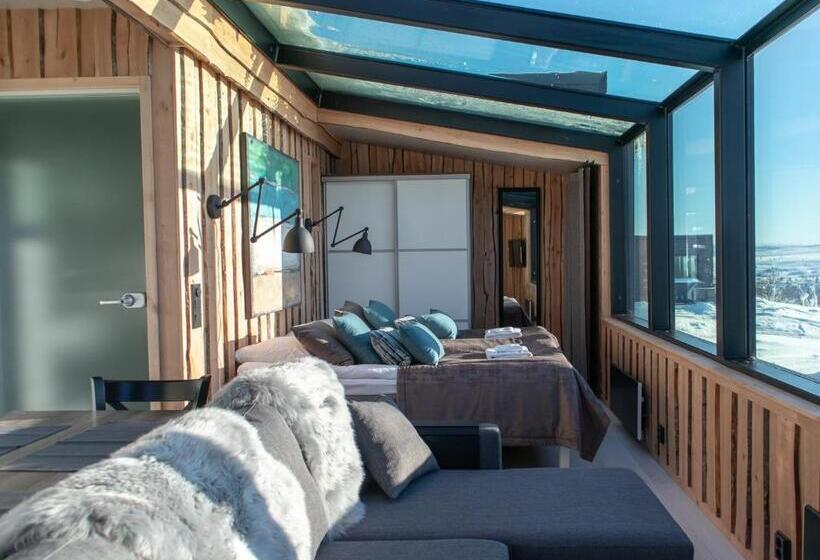 Номер Стандарт с Террасой, Top Star Saariselkä   Arctic Glass Cubes