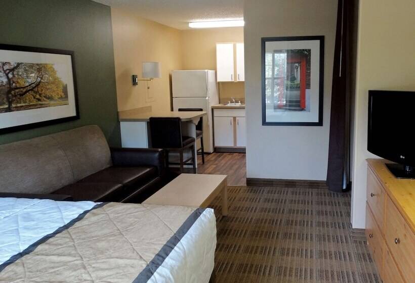 Студия Deluxe, Extended Stay America Suites  Raleigh  North Raleigh  Wake Forest Road