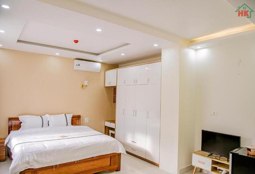 اتاق استاندارد با تخت بزرگ, Hk Apartment & Hotel In Haiphong