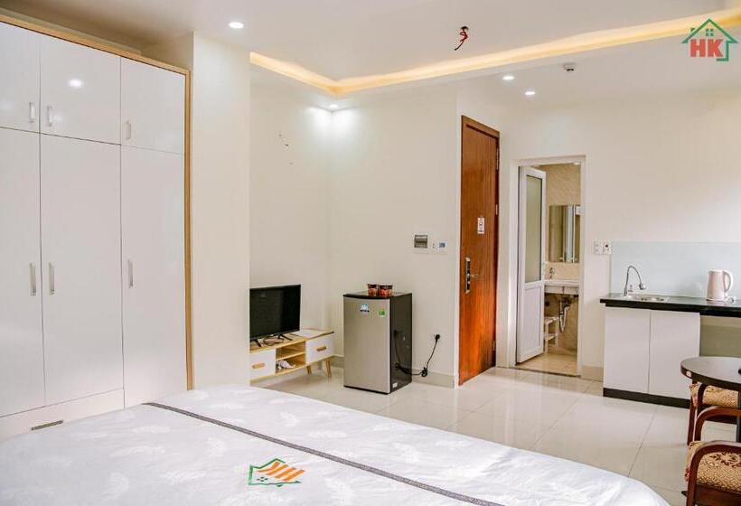 اتاق استاندارد با تخت بزرگ, Hk Apartment & Hotel In Haiphong