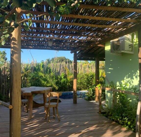ویلای یک اتاق خوابه با استخر شنا, Vila Do Coco   Milagres Al