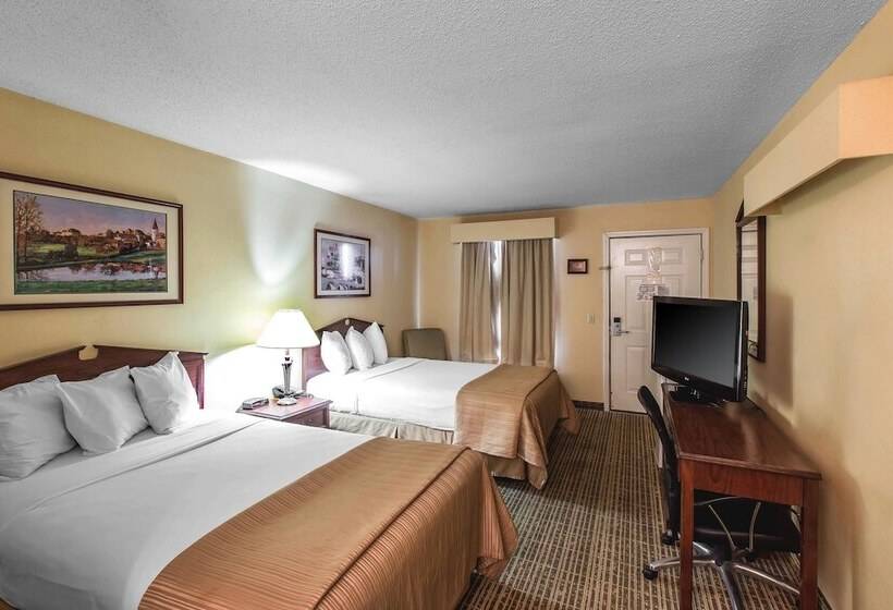 Номер Стандарт 2 Двуспальные Кровати, Quality Inn Jesup