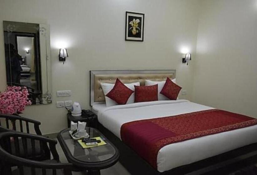 디럭스 룸 킹사이즈 침대, Jet Fox By Aero View Hotel, Delhi Airport
